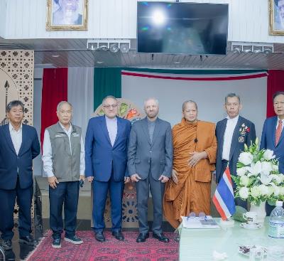 เอกอัครราชทูตสาธารณรัฐอิสลามอิหร่านพบปะตัวแทนชุมชนชาวพุทธผู้มีความสนใจในประเทศอิหร่าน