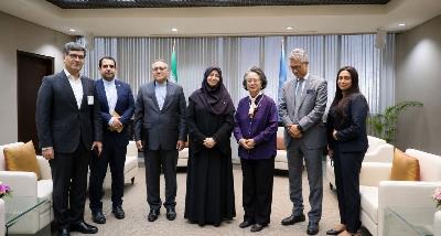 Meeting of the Vice President for Environmental Affairs with the Under-Secretary-General of the UN