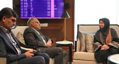 Ambassador Heidari Welcomes Vice-President and the Head of Department of Environment